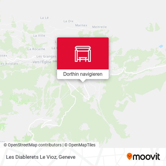 Les Diablerets Le Vioz Karte