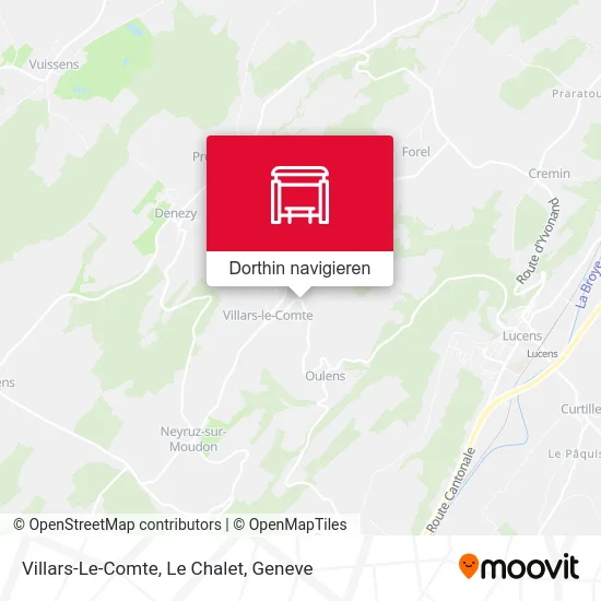 Villars-Le-Comte, Le Chalet Karte