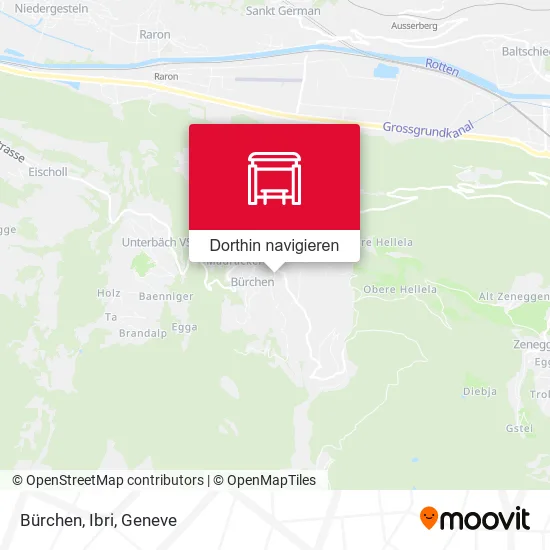 Bürchen, Ibri Karte