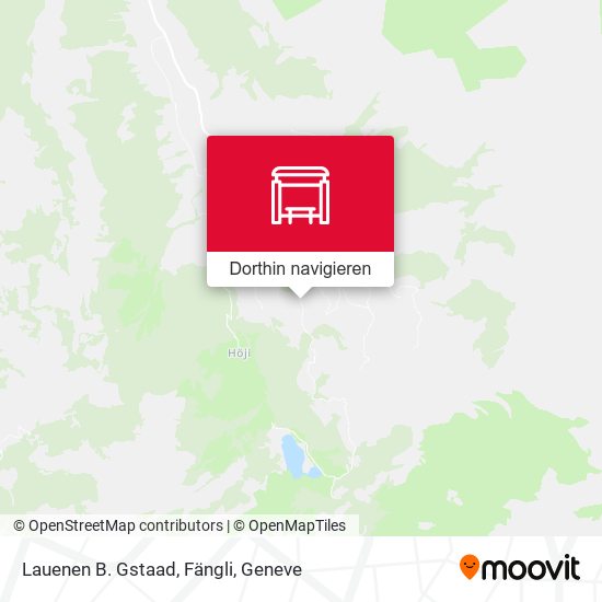 Lauenen B. Gstaad, Fängli Karte