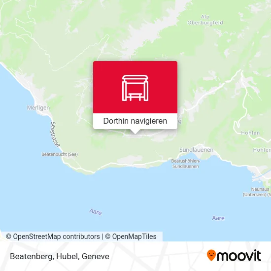 Beatenberg, Hubel Karte