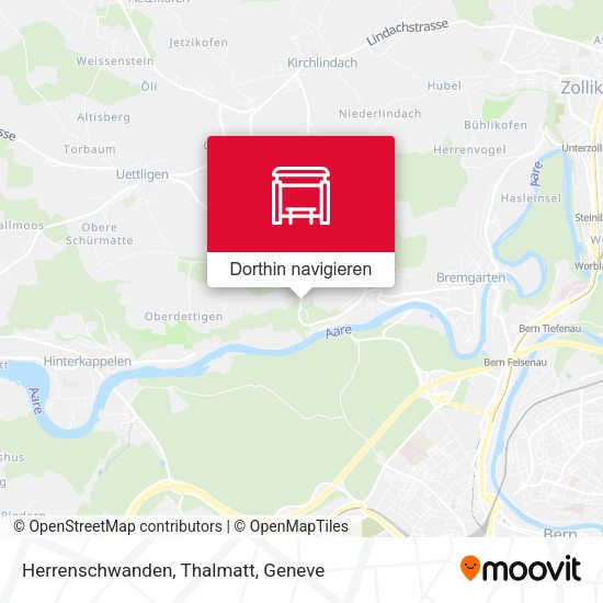 Herrenschwanden, Thalmatt Karte