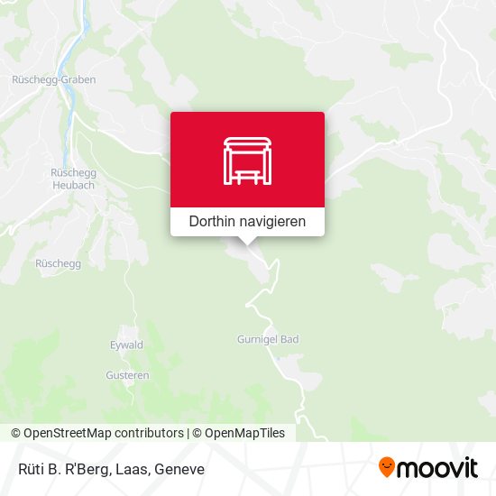 Rüti B. R'Berg, Laas Karte