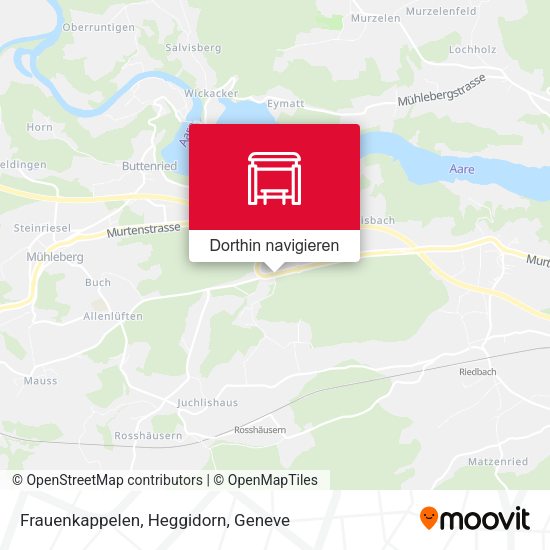 Frauenkappelen, Heggidorn Karte