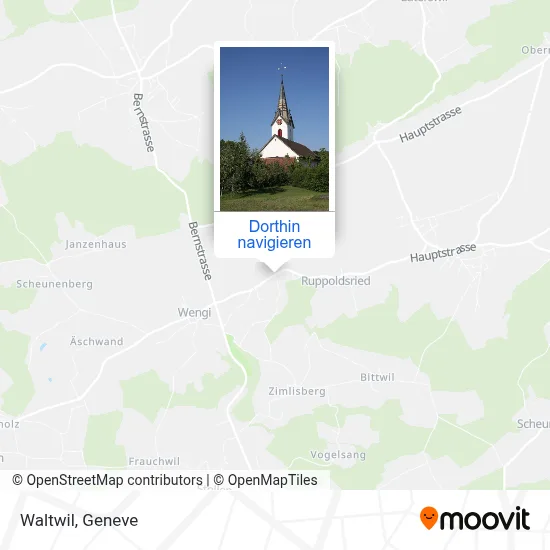 Waltwil Karte