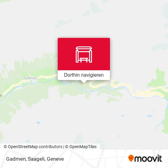 Gadmen, Saageli Karte