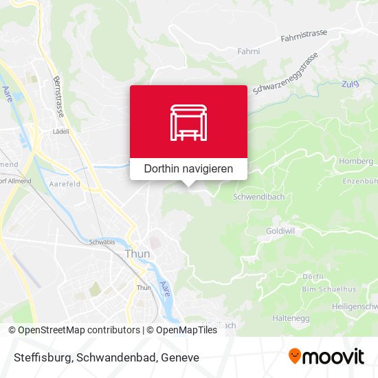 Steffisburg, Schwandenbad Karte