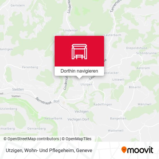 Utzigen, Wohn- Und Pflegeheim Karte