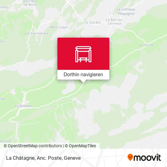 La Châtagne, Anc. Poste Karte