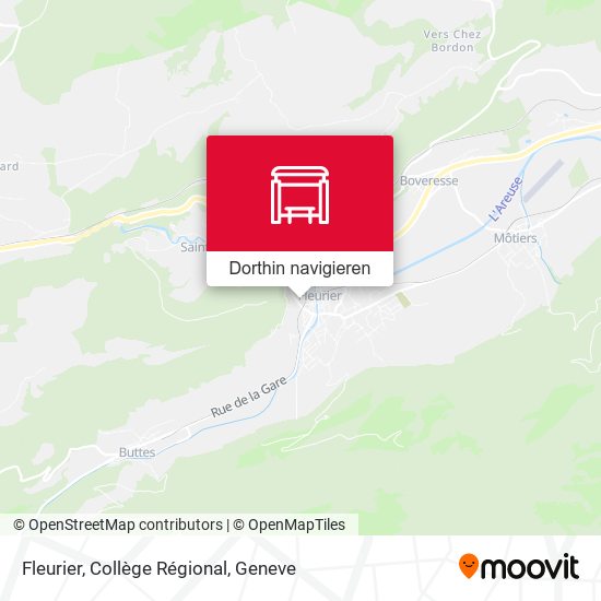 Fleurier, Collège Régional Karte