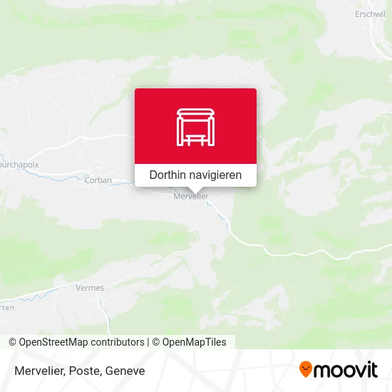 Mervelier, Poste Karte