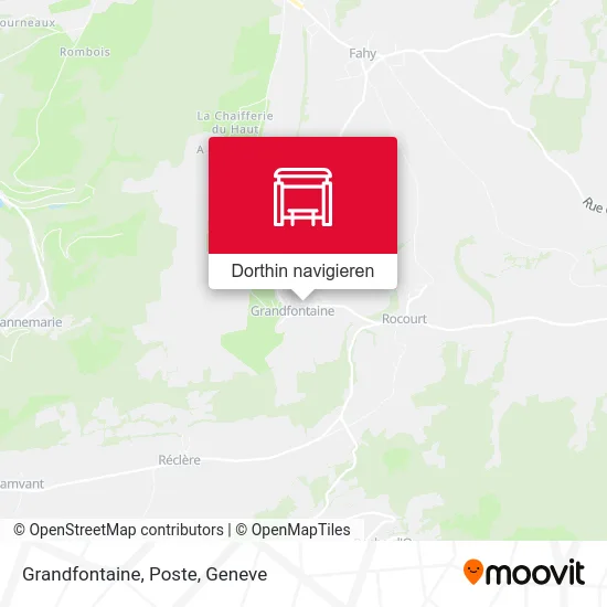 Grandfontaine, Poste Karte