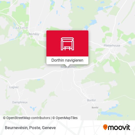 Beurnevésin, Poste Karte