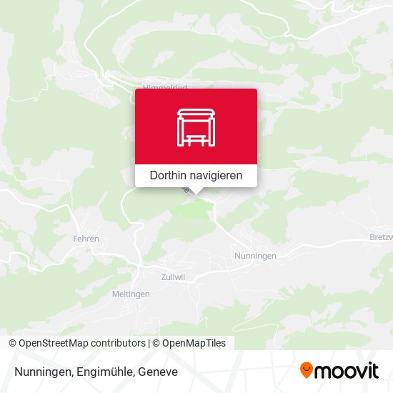 Nunningen, Engimühle Karte