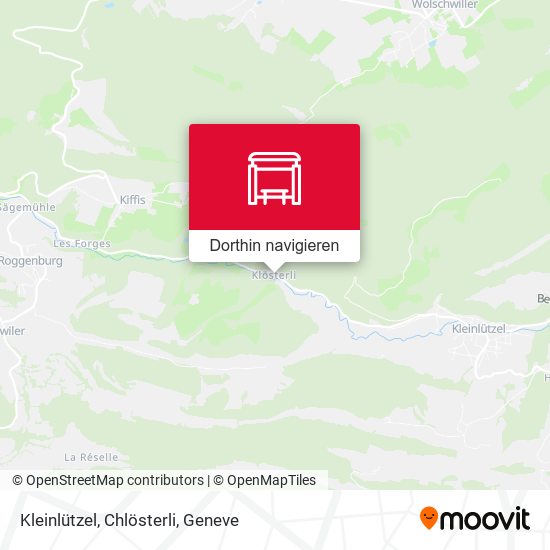 Kleinlützel, Chlösterli Karte