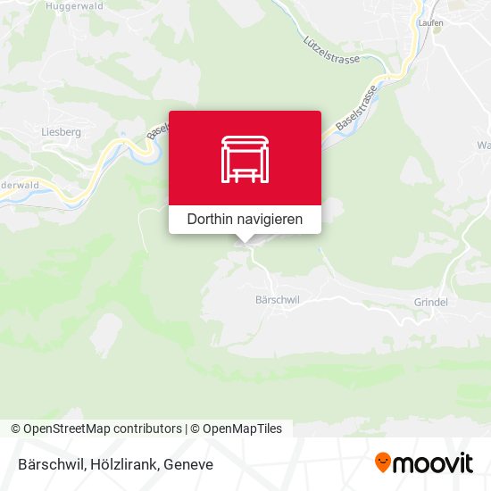 Bärschwil, Hölzlirank Karte