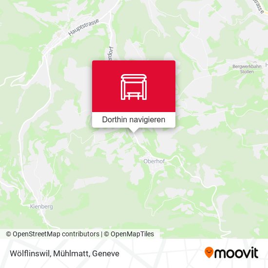 Wölflinswil, Mühlmatt Karte