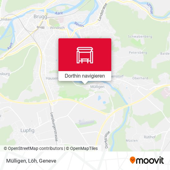 Mülligen, Löh Karte