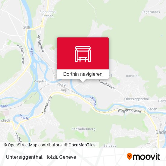 Untersiggenthal, Hölzli Karte