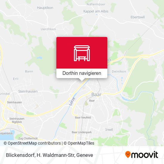 Blickensdorf, H. Waldmann-Str Karte