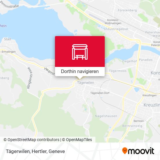 Tägerwilen, Hertler Karte