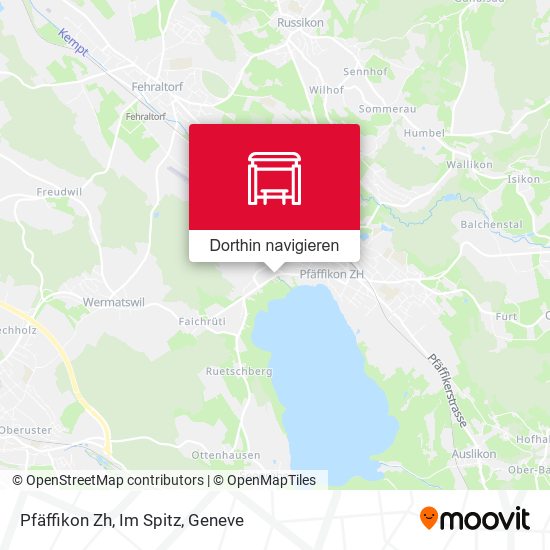 Pfäffikon Zh, Im Spitz Karte