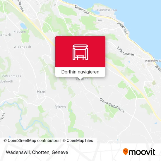 Wädenswil, Chotten Karte