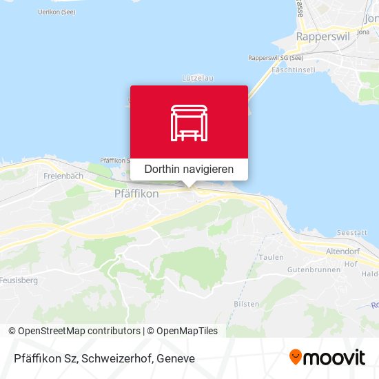 Pfäffikon Sz, Schweizerhof Karte