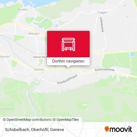 Schübelbach, Oberhöfli Karte