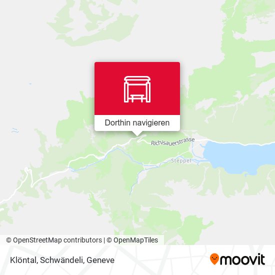 Klöntal, Schwändeli Karte
