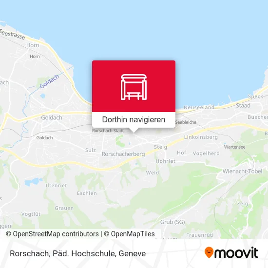 Rorschach, Päd. Hochschule Karte