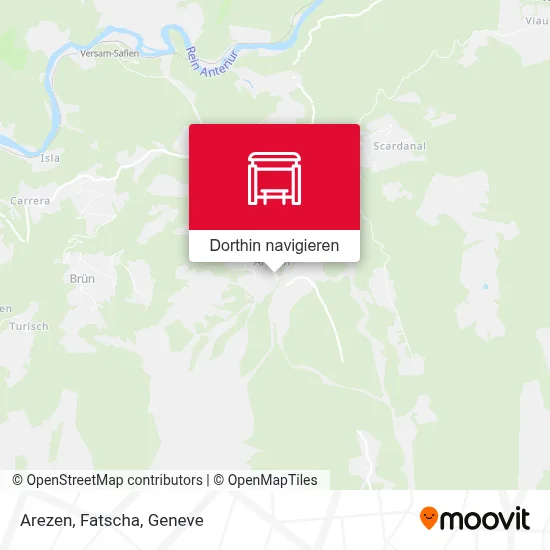 Arezen, Fatscha Karte