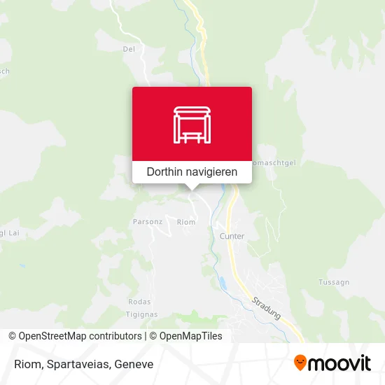 Riom, Spartaveias Karte