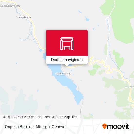Ospizio Bernina, Albergo Karte