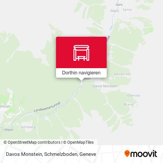 Davos Monstein, Schmelzboden Karte