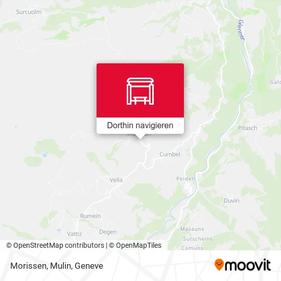 Morissen, Mulin Karte