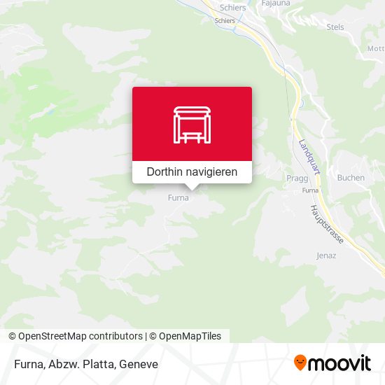 Furna, Abzw. Platta Karte