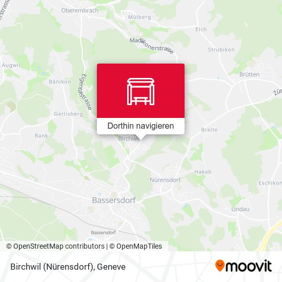 Birchwil (Nürensdorf) Karte