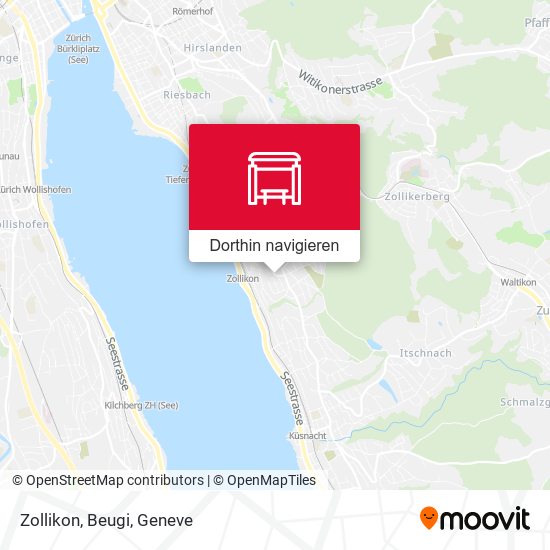 Zollikon, Beugi Karte