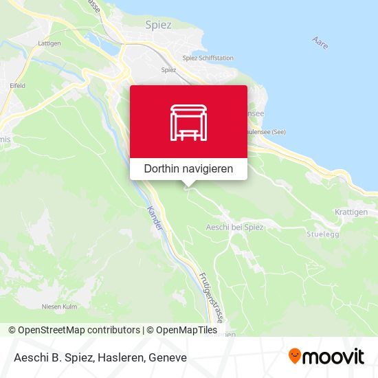 Aeschi B. Spiez, Hasleren Karte