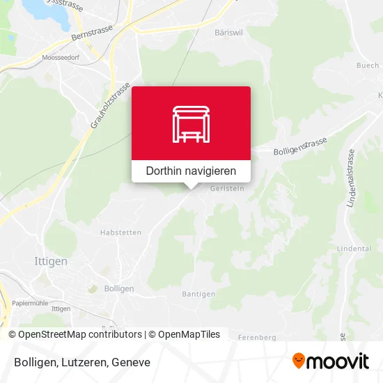 Bolligen, Lutzeren Karte