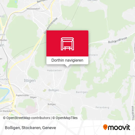 Bolligen, Stockeren Karte