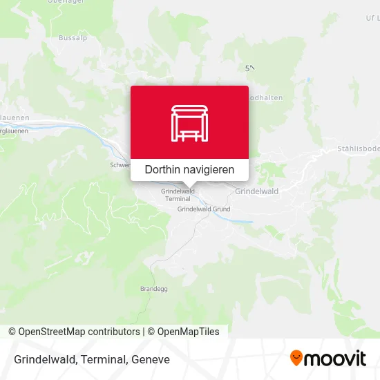 Grindelwald, Terminal Karte