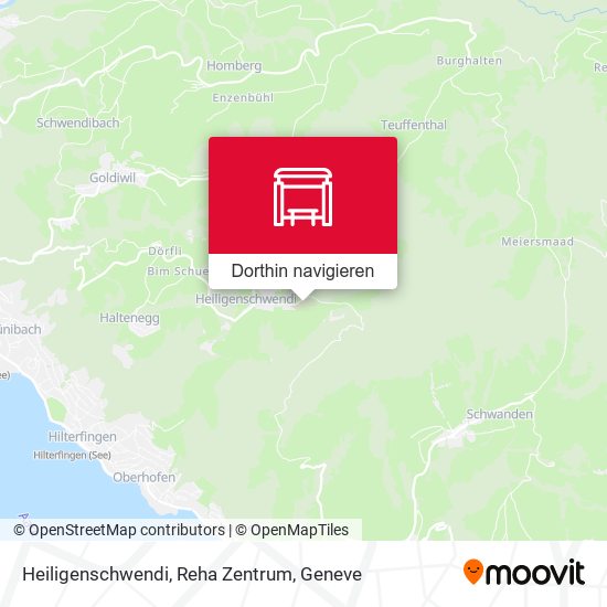 Heiligenschwendi, Reha Zentrum Karte