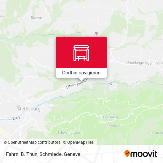 Fahrni B. Thun, Schmiede Karte