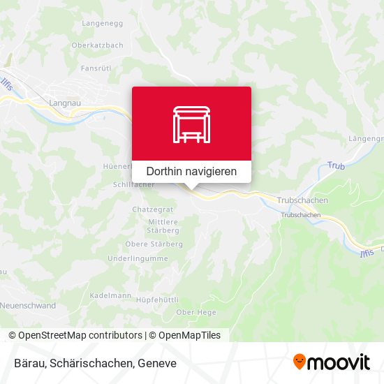 Bärau, Schärischachen Karte