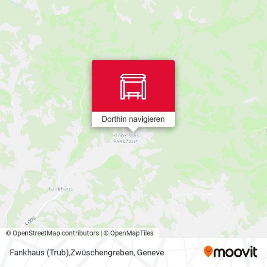 Fankhaus (Trub),Zwüschengreben Karte