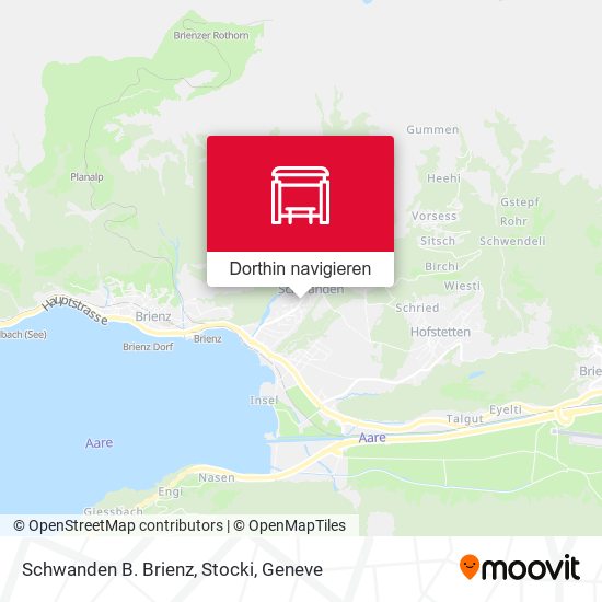 Schwanden B. Brienz, Stocki Karte