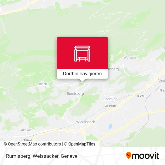 Rumisberg, Weissacker Karte
