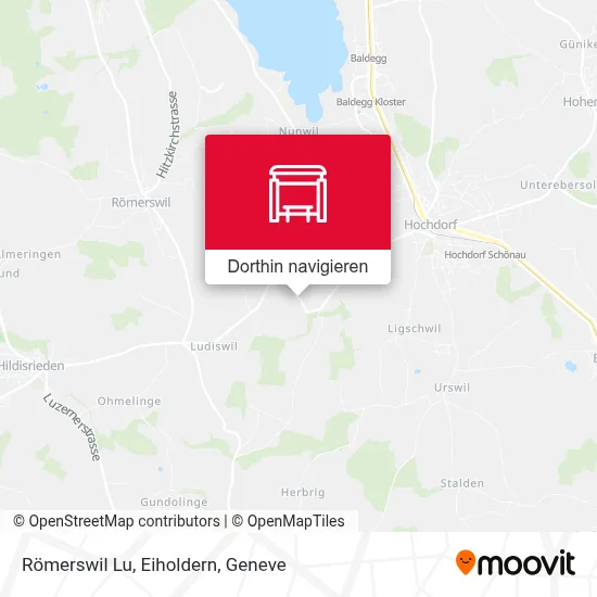 Römerswil Lu, Eiholdern Karte